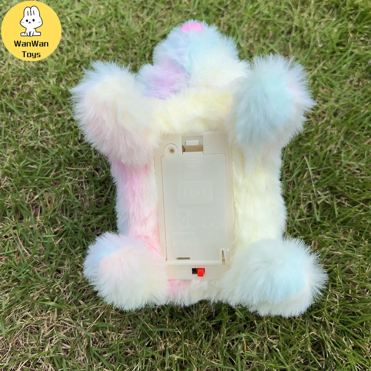 Electric plush toy bunny Easter gift for children men and women birthday camouflage random bunny birthday gift