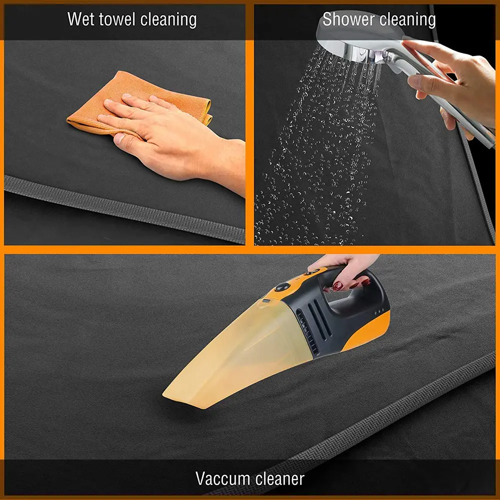 Pet Cat Dog Carrier Mat Seat Cover Car Rear Back Seat Mat Waterproof Non-Slip Back Seat Pet Cover Protector for Cars Trucks SUV