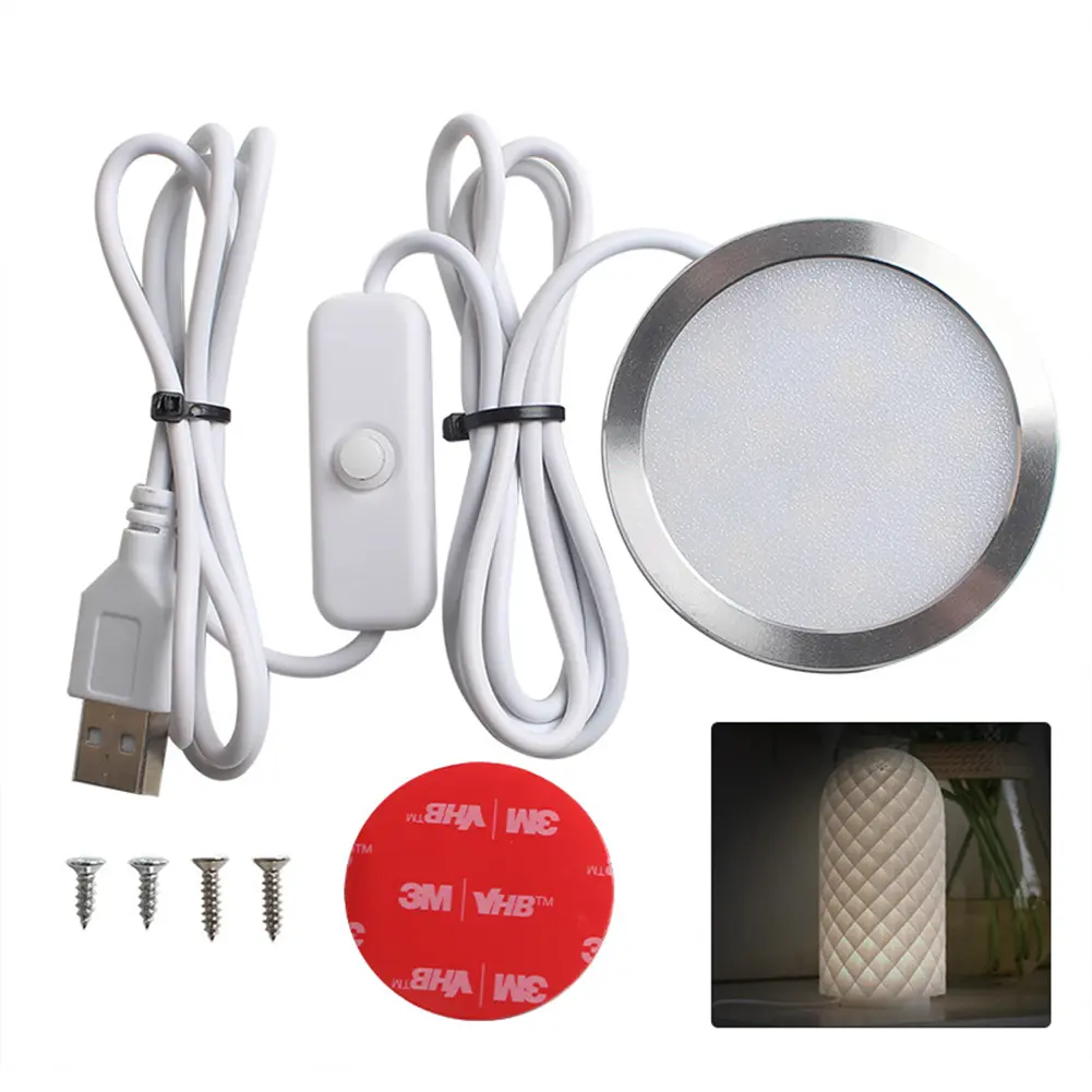 LED Lamp Kit LED Light Parts Diy Model with Switch 3D Printer LED Lighting Kit Crafting Nightlight Model No 3D Printing Parts
