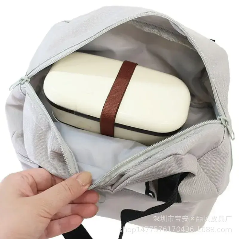 Snoopy Thermal Picnic Bag children Cute Lunch Box Bag cartoon Storage Bento Bag kids Double  Handbag tote Mommy Bag