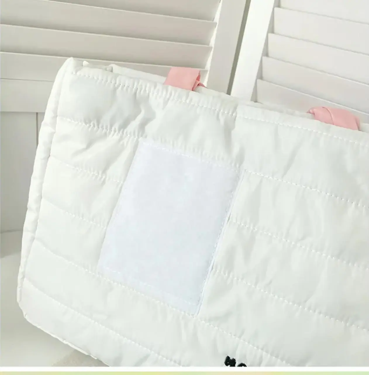 Sanrio kuromi girl large capacity shoulder bag hello kitty new cute cartoon down cloth handbag tote storage