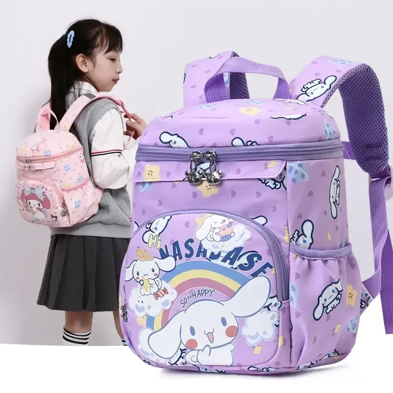 cute shoulder bag kuromi handbag Sanrio hello kitty new  backpack boys and girls cartoon schoolbag kindergarten