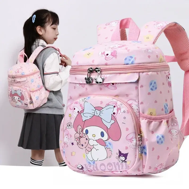 cute shoulder bag kuromi handbag Sanrio hello kitty new  backpack boys and girls cartoon schoolbag kindergarten