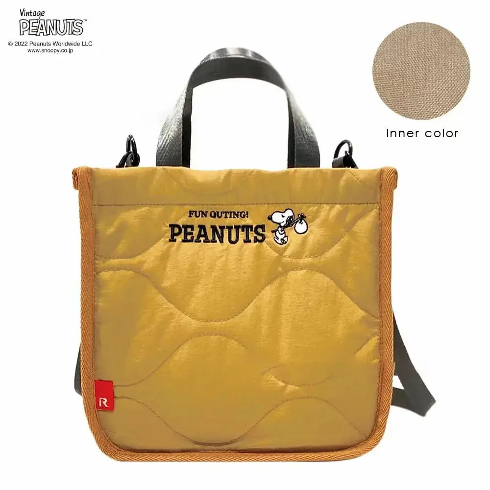 Snoopy Cute Embroidered Handbag New Boys Girls Cotton Cross Body Bag cartoon women shoulder messenger bag