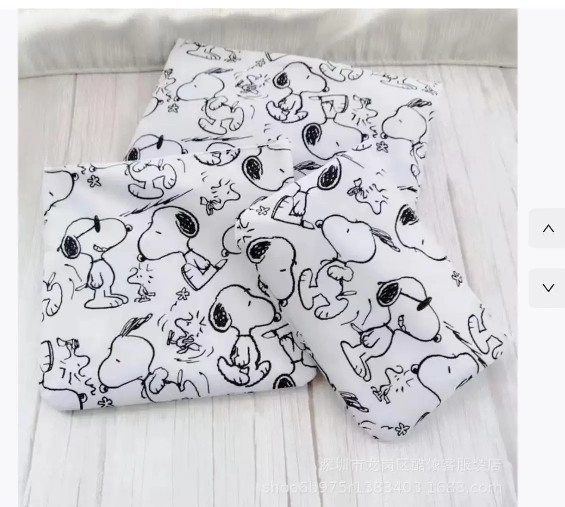 3pcs Snoopy Document bag Waterproof underwear Sock HandbagTravel  packing bag Baby bottle Diaper towel Storage bag