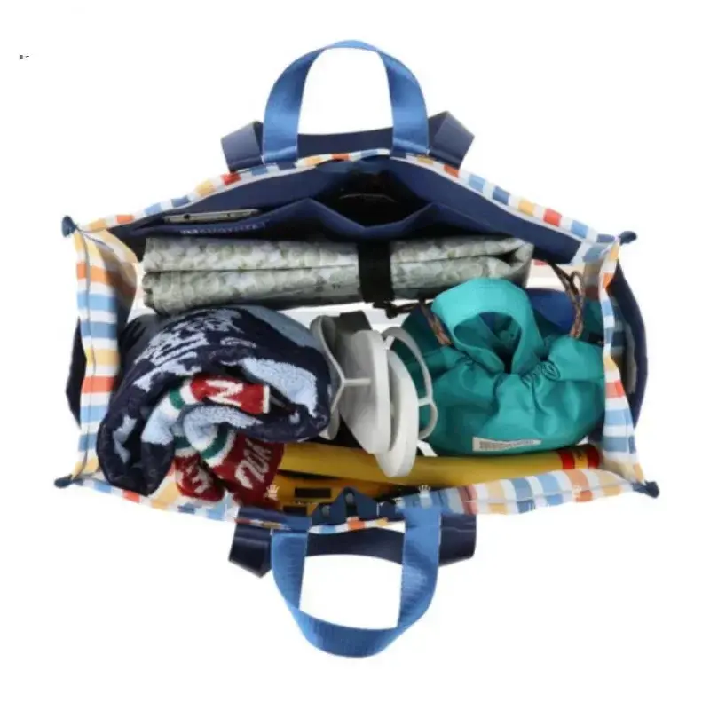 Snoopy Beach Storage Bag New Eco-friendly Handbag Cartoon Shoulder Bag Large Capacity Shopping Mommy Bag handbag  tote