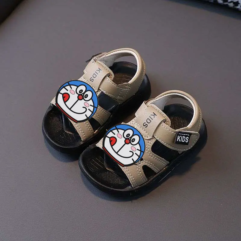 Doraemon Boys Baby Sandals Summer New Children Cute Cartoon Handsome Fashion Beach Sandals Girls Toddler Shoes