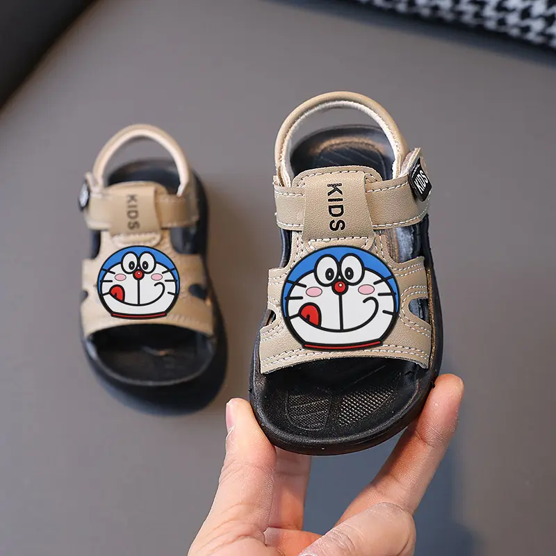 Doraemon Boys Baby Sandals Summer New Children Cute Cartoon Handsome Fashion Beach Sandals Girls Toddler Shoes