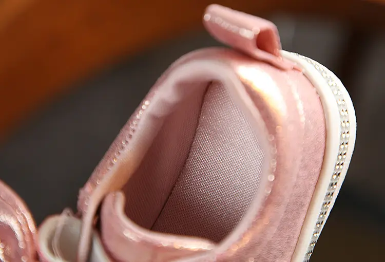 Snoopy spring summer new boy sports shoes children's casual shoes girls Toddler shoes sequined sneakers