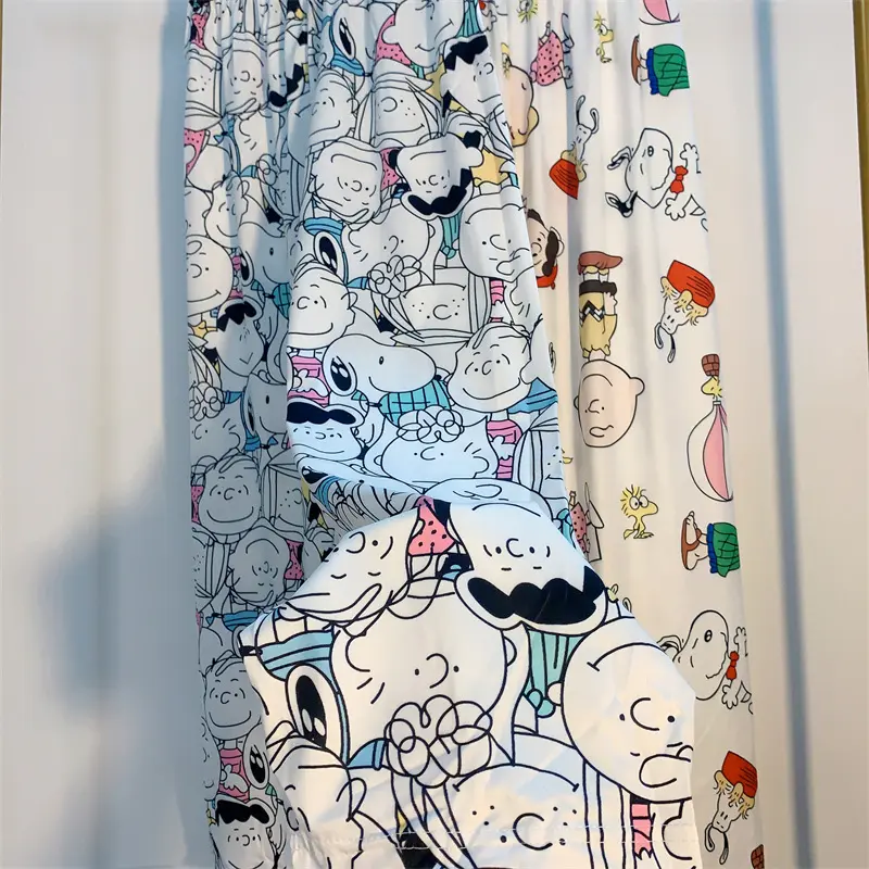 Snoopy Cartoon Pajama Pants Women's Spring and Autumn New Home Casual Summer Air Conditioned Pants Wear Casual Pants