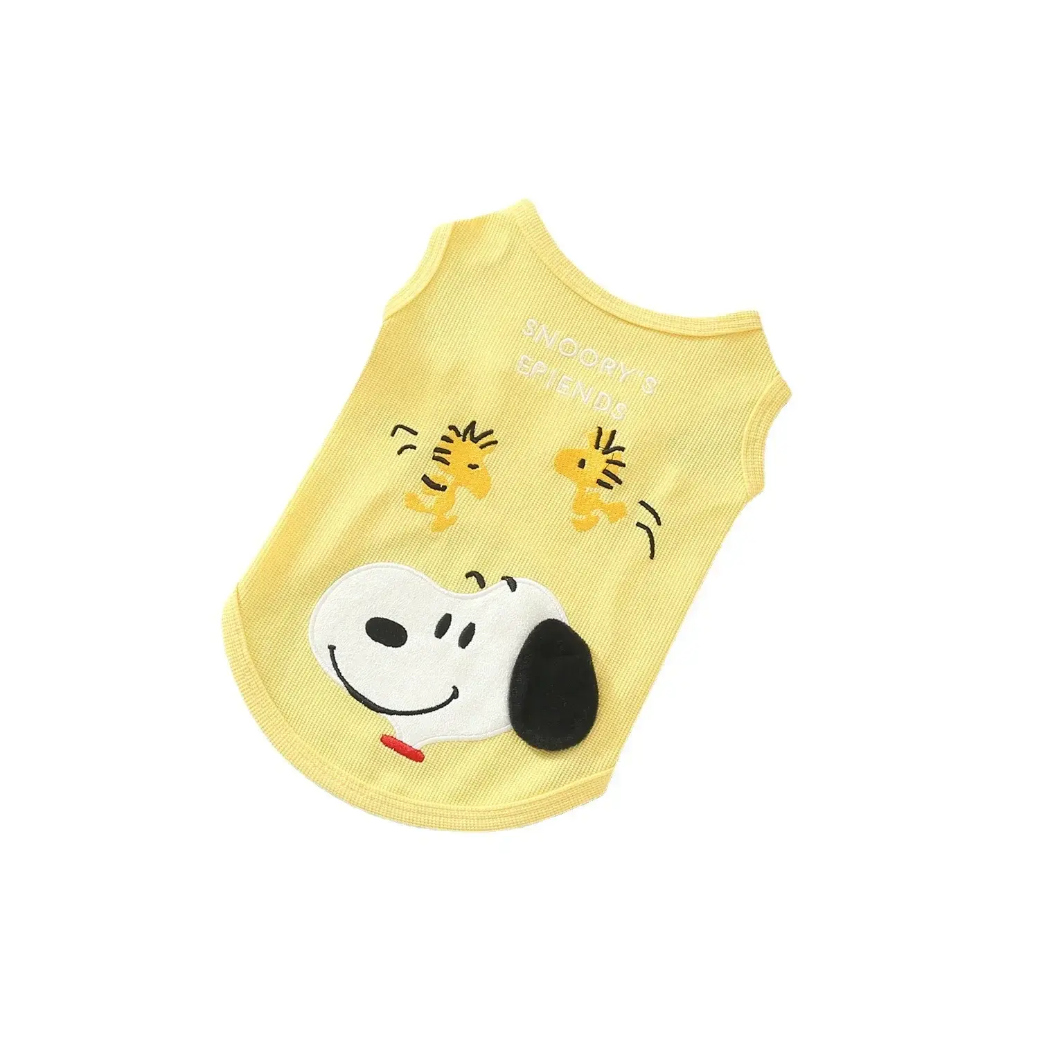 Snoopy Pet Clothes T-Shirt Short Sleeve Vest Pet Dog Clothes Summer Cartoon Pet Vest Cute Dog Coat
