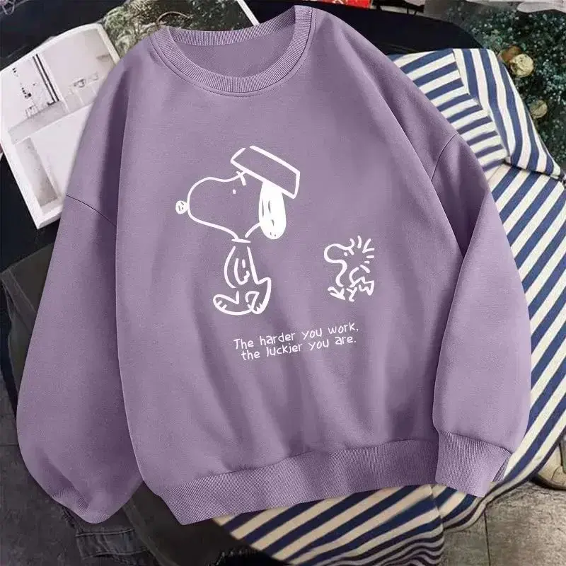 Round Neck Student Jacket New Loose Sweater Spring and Autumn Jacket Boys and Girls Undershirt coat