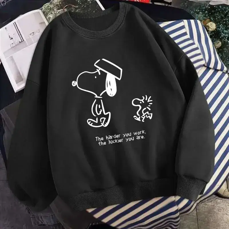 Round Neck Student Jacket New Loose Sweater Spring and Autumn Jacket Boys and Girls Undershirt coat