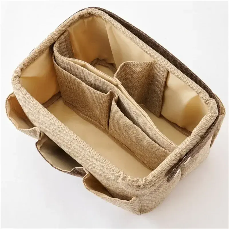 Desktop Storage Bag Large Capacity Storage Box bag New Cartoon Cute Snoopy Handbag Cosmetic Bag