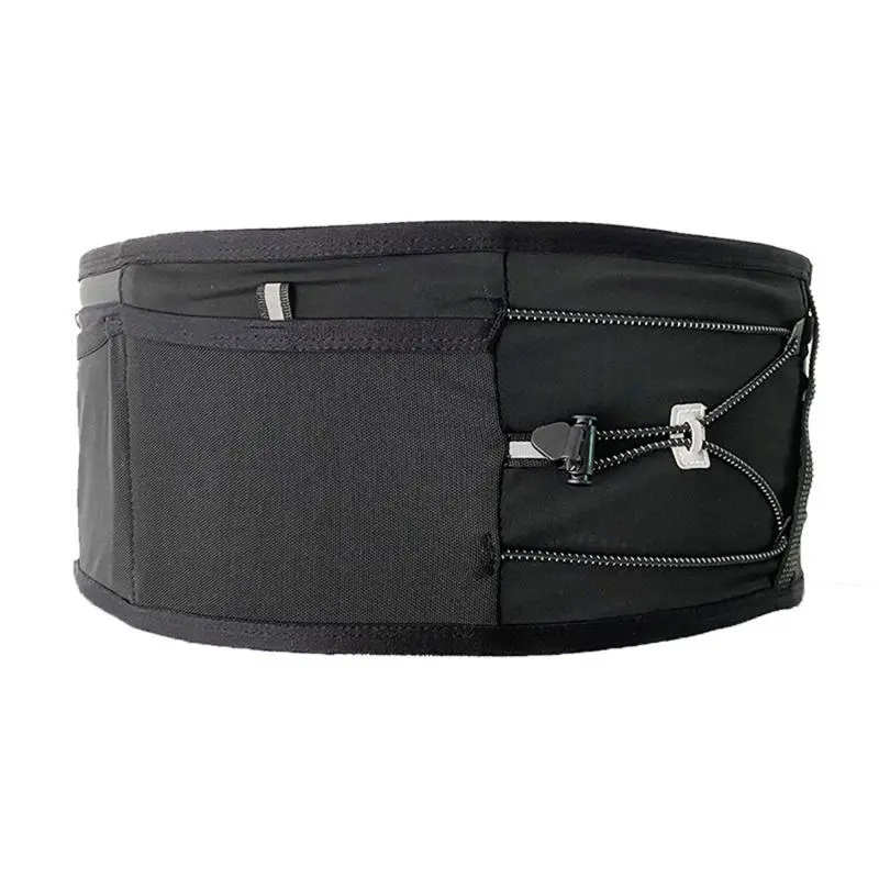 Running Belt Comfortable Fit Breathable Portable Storage Trendy Running Waist Belt Bag for Camping Sports Fitness Bicycling Gym