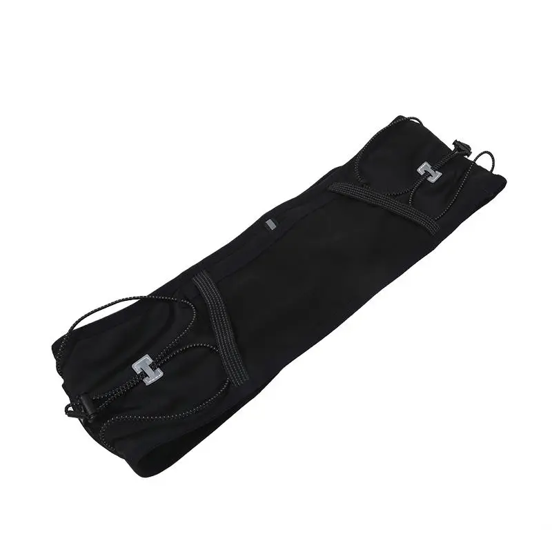 Running Belt Comfortable Fit Breathable Portable Storage Trendy Running Waist Belt Bag for Camping Sports Fitness Bicycling Gym