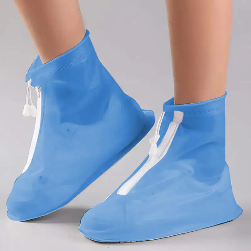 1 Pair Rainproof Shoe Covers Non-slipThickened Wear-resistant Rainproof Shoe Covers Outdoor Travel Shoe Covers For Men And Women
