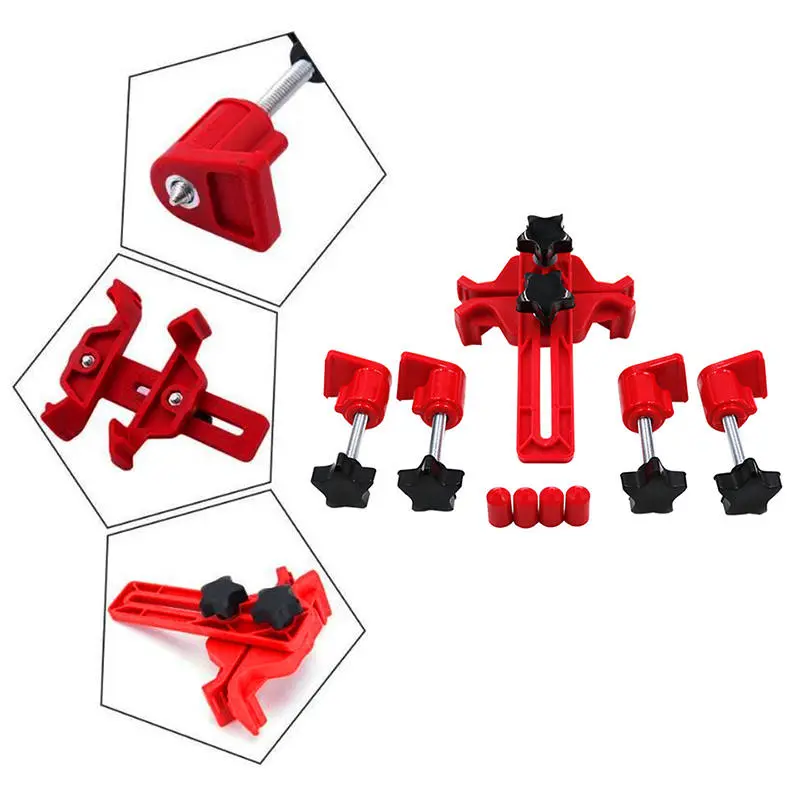 1 Set Universal Camshaft Dual Cam Clamp Alignment Car Engine Timing Belt Fix Changer Gear Locking Tool Holder Lock Retainer