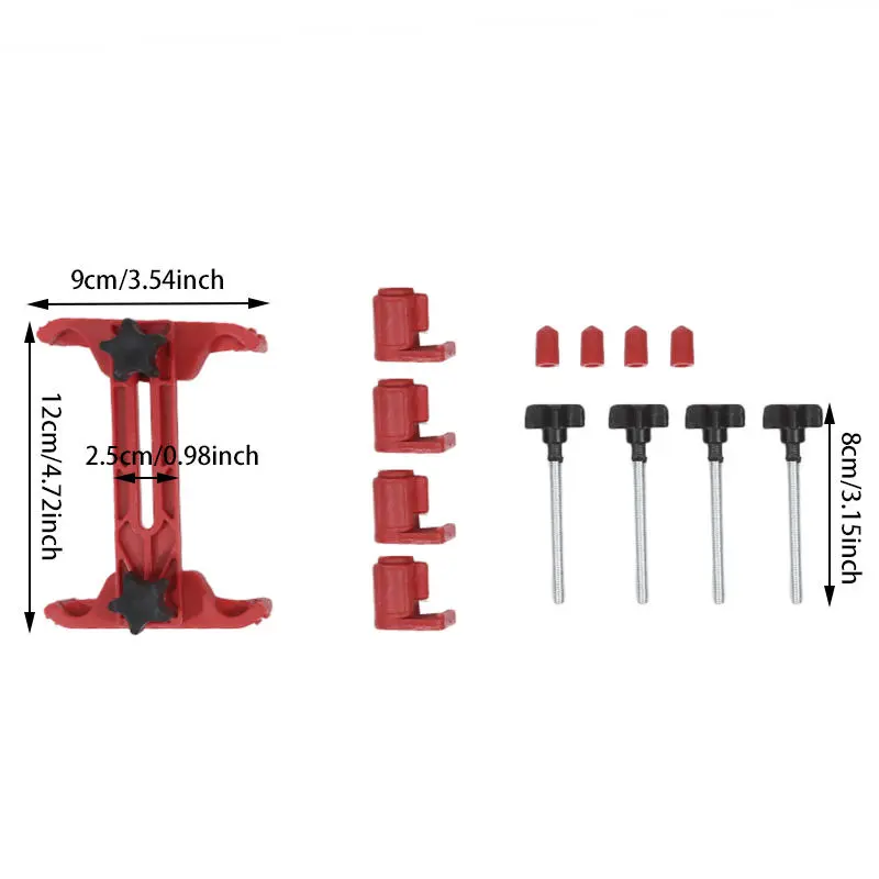 1 Set Universal Camshaft Dual Cam Clamp Alignment Car Engine Timing Belt Fix Changer Gear Locking Tool Holder Lock Retainer