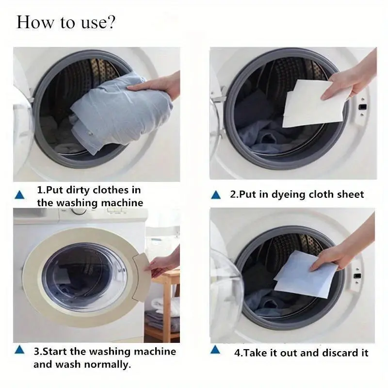 Laundry Color Absorbing Paper Anti-dyeing Laundry Tablets For Washing Machine Clean Clothes Color Catcher Sheets 40/80/120PCS