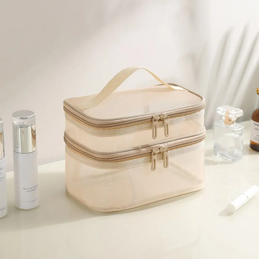 Large-capacity Cosmetic Bag Travel Convenient Toilet Bag  Outdoor Travel Storage Bag Waterproof Women Makeup Case New