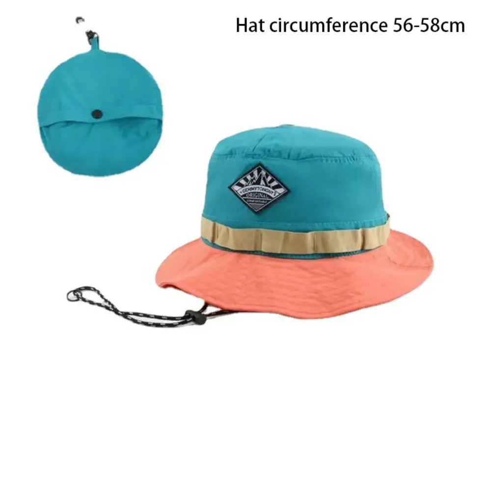 Japanese Quick-drying Packable Hat Fisherman Hat Women Summer Sun Hanging Bag Mountaineering Leisure Vacation Visor Basin Hat