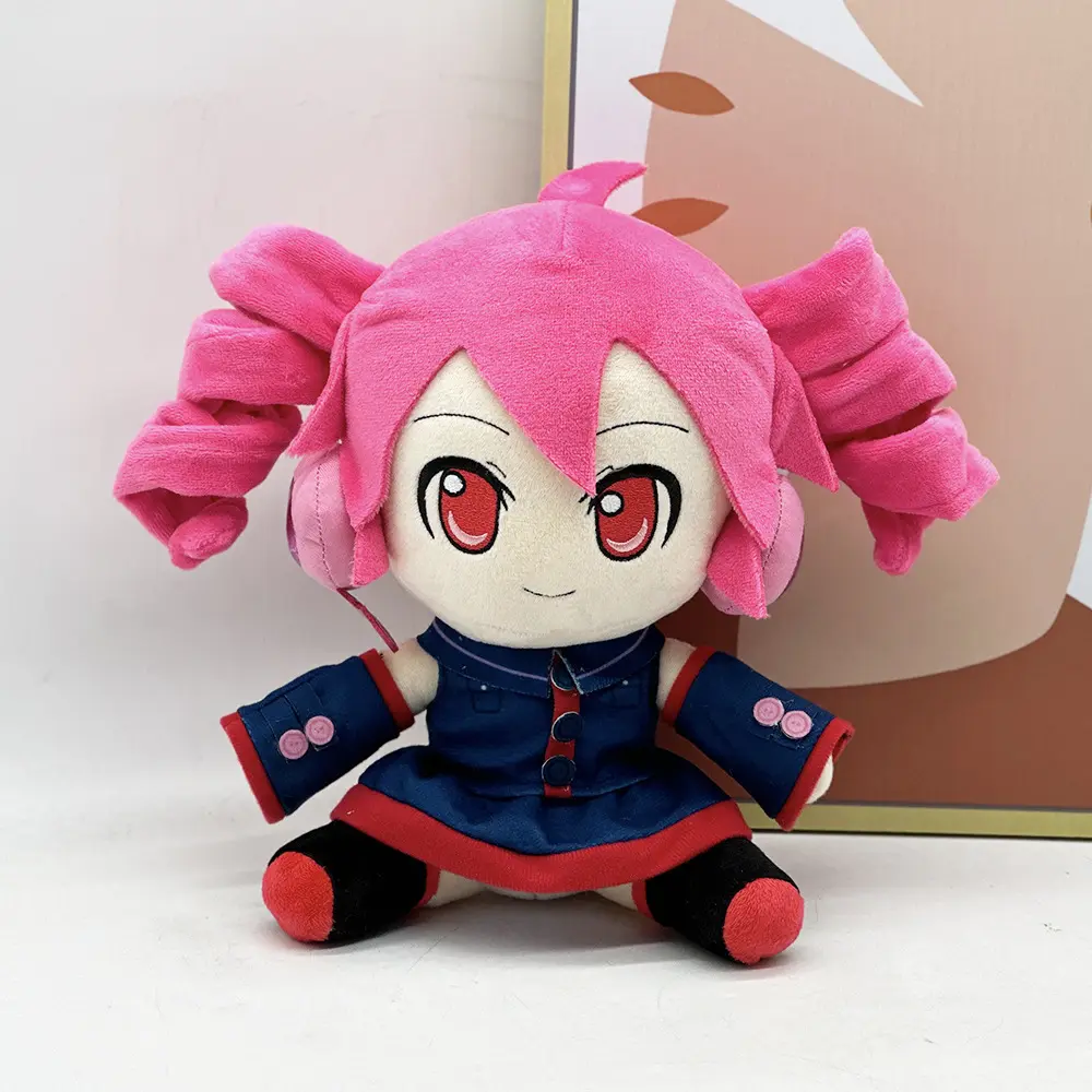 New 20cm TouHou Project Aoyagi Toya Hakurei Reimu Plush Toy Cute PJSK Stuffed Anime Fumo Doll Pillow Kid Birthday Christmas Gift