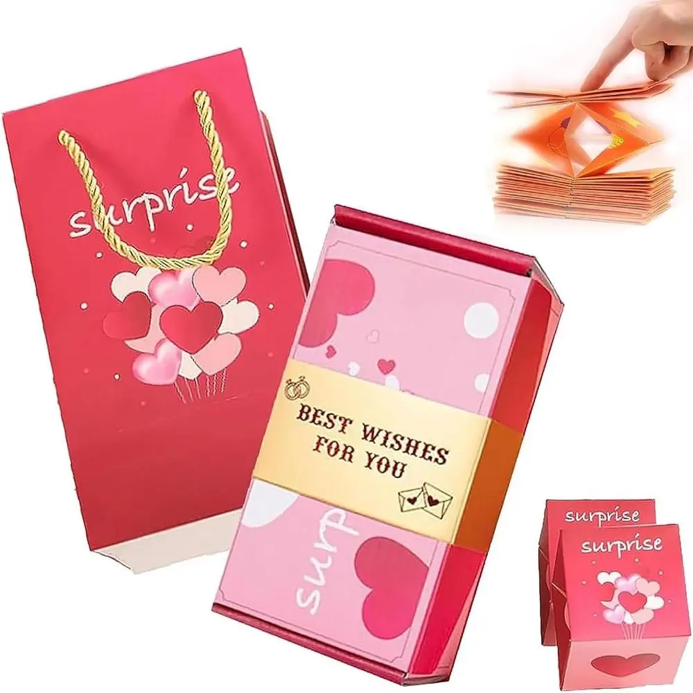 Surprise Gift Box Creating Pop-Up Explosion Gift Box The Most Surprising Gift For Valentine's Day Lover Kid Birthday Gift