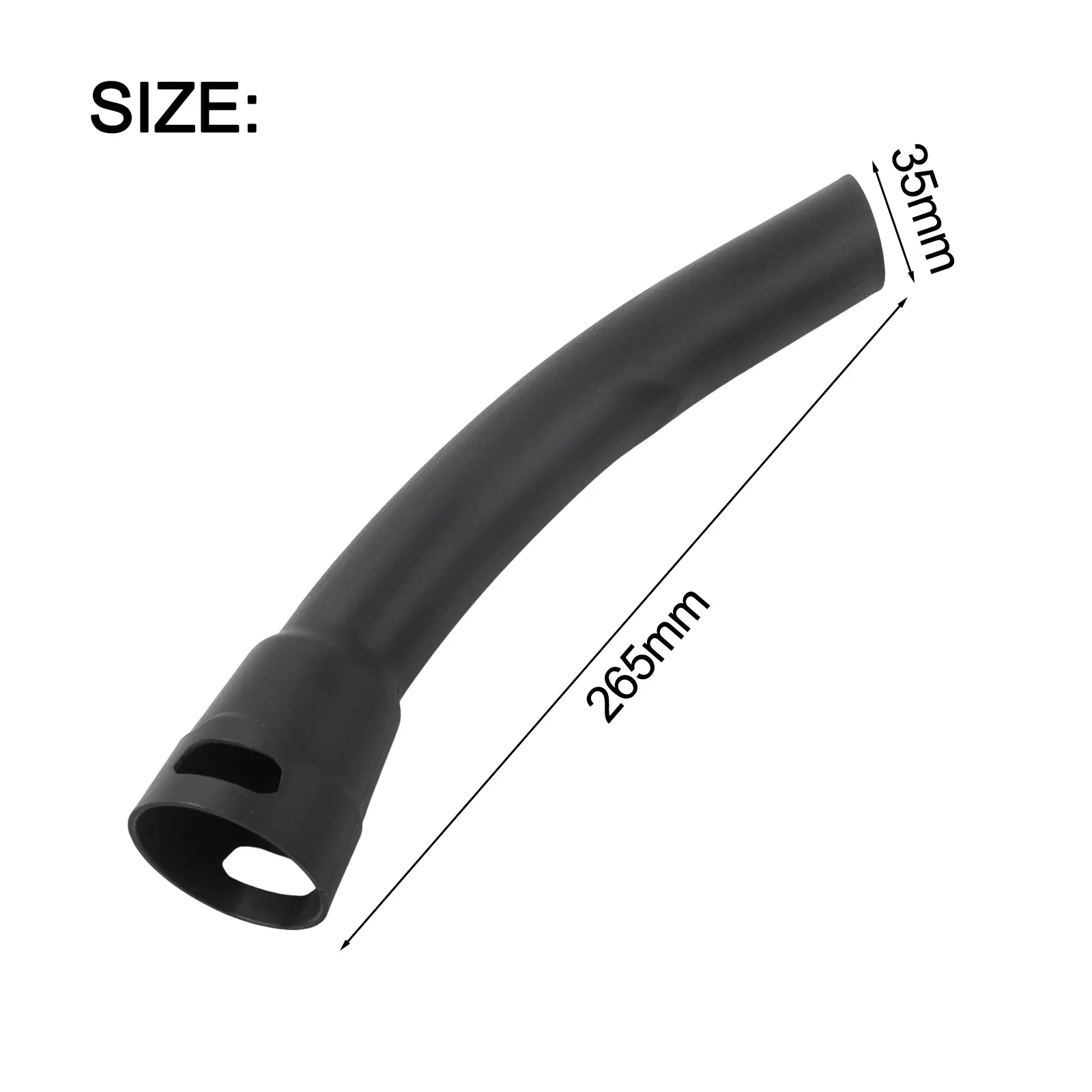 Black Bend Handle 2.863-012.0 Enhanced Cleaning Performance Ergonomic Design Quick Replacement Handle Suction Hose Connection