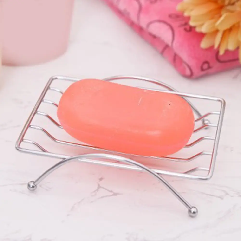 12*8cm Soap Dish Soap Dish Long-lasting Practical Versatile High-quality Sliver Good Performance Practical Bedrooms