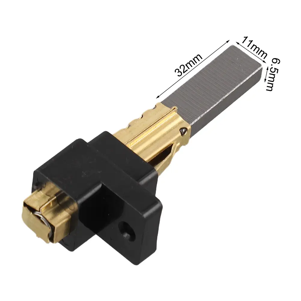 Easy Installation Brush Motor Carbon Brush Enhanced Motor Efficiency Improved Suction Power Long-lasting Materials