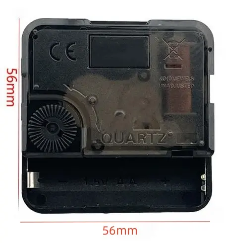 56*56*16mm Clock Movement Easy Installation Instructions Long-lasting Operation Perfect For Repair Projects For DIY Projects