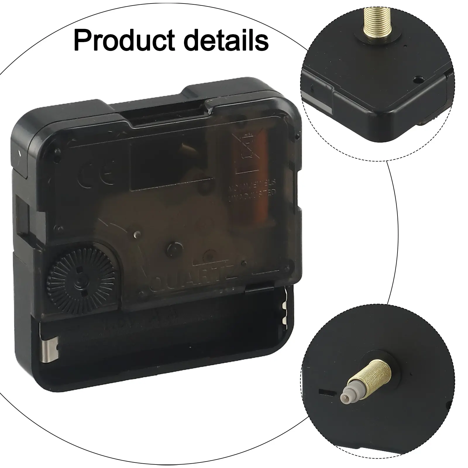 56*56*16mm Clock Movement Easy Installation Instructions Long-lasting Operation Perfect For Repair Projects For DIY Projects