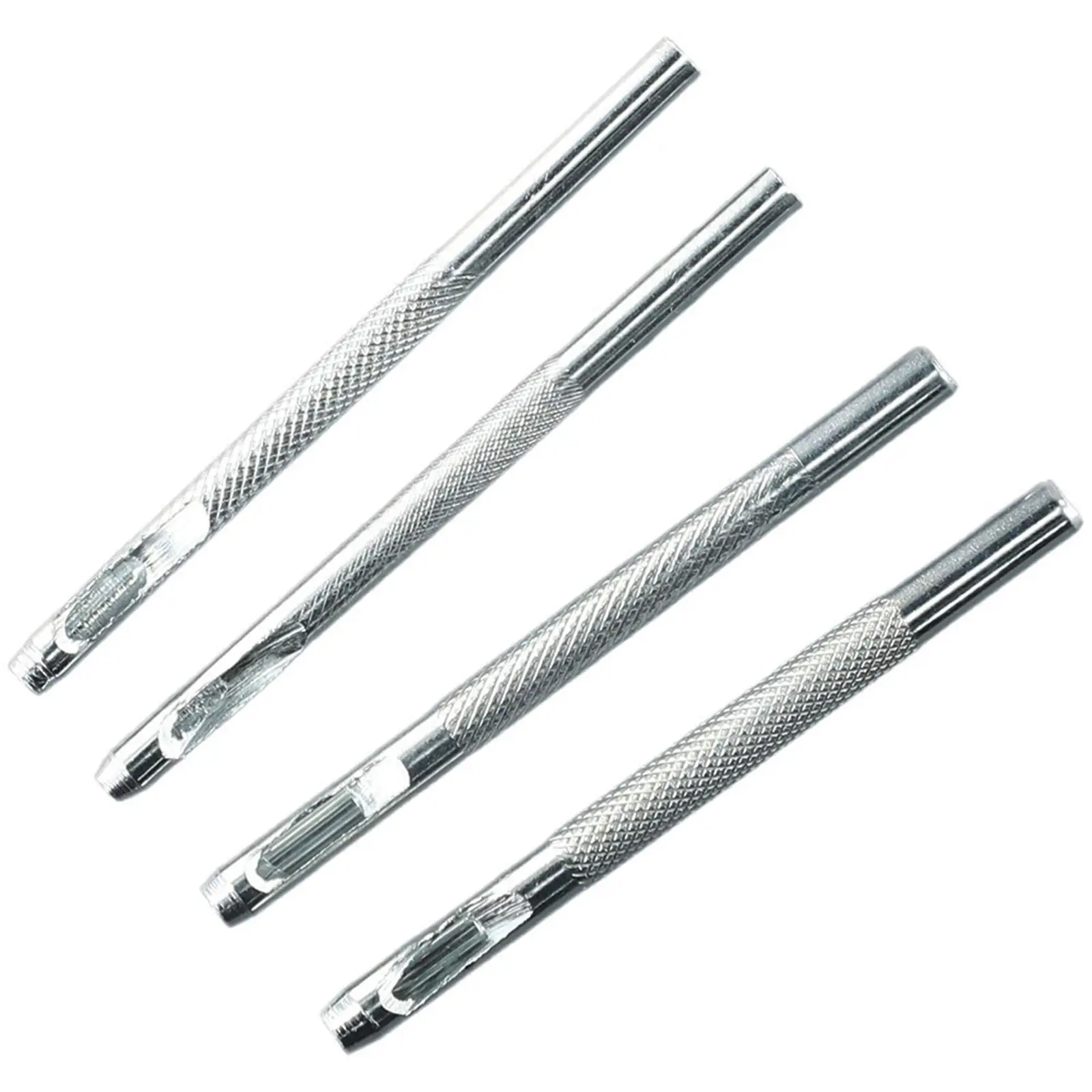 4 Pcs Belt Hole Punchers Hollow DIY Tools 2.5 3 3.5 4mm Steel Watch Band Belt Hole Puncher Hand Tools Hot Sale