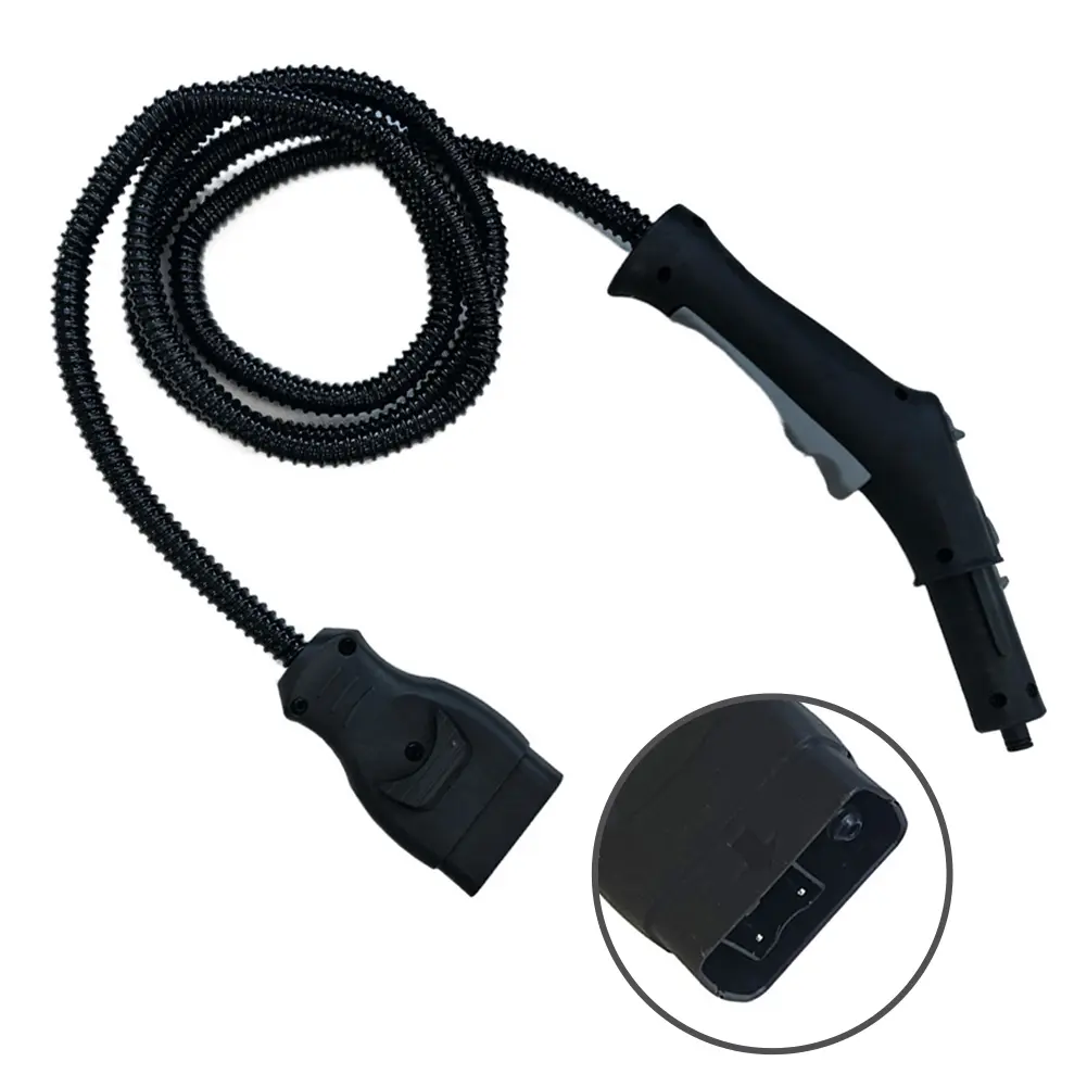 Connection Hose with Switch for Karcher For Steam Cleaner 2 5m Replacement for SC5 SC5800 Series Part Number 4 322046 0