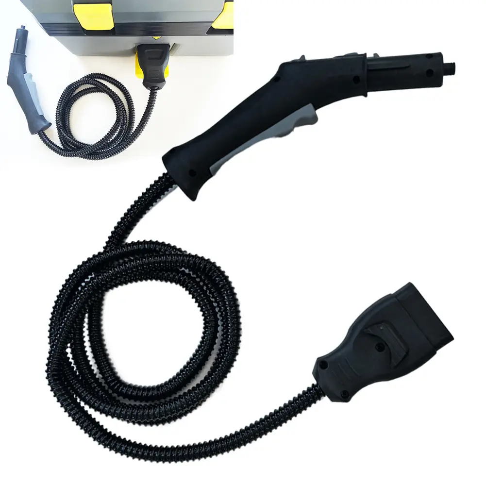 Connection Hose with Switch for Karcher For Steam Cleaner 2 5m Replacement for SC5 SC5800 Series Part Number 4 322046 0