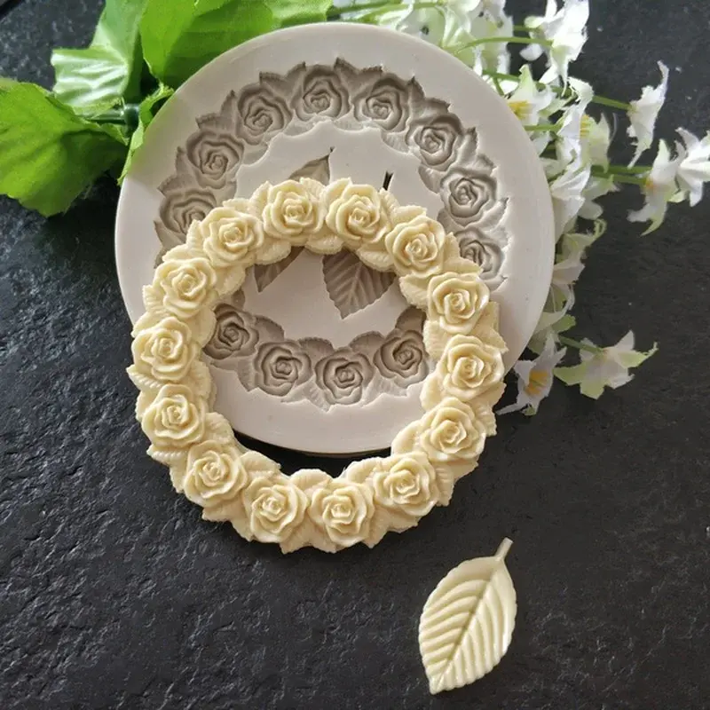 1PCS Leaf Silicone Mold Cake Decoration Accessories Chocolate Mold