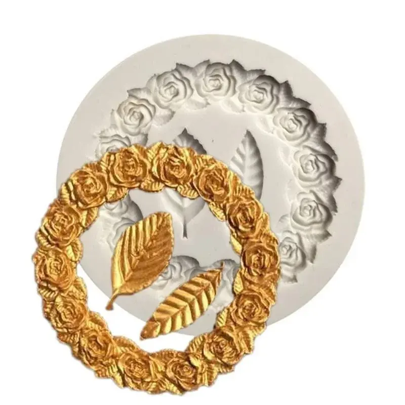 1PCS Leaf Silicone Mold Cake Decoration Accessories Chocolate Mold