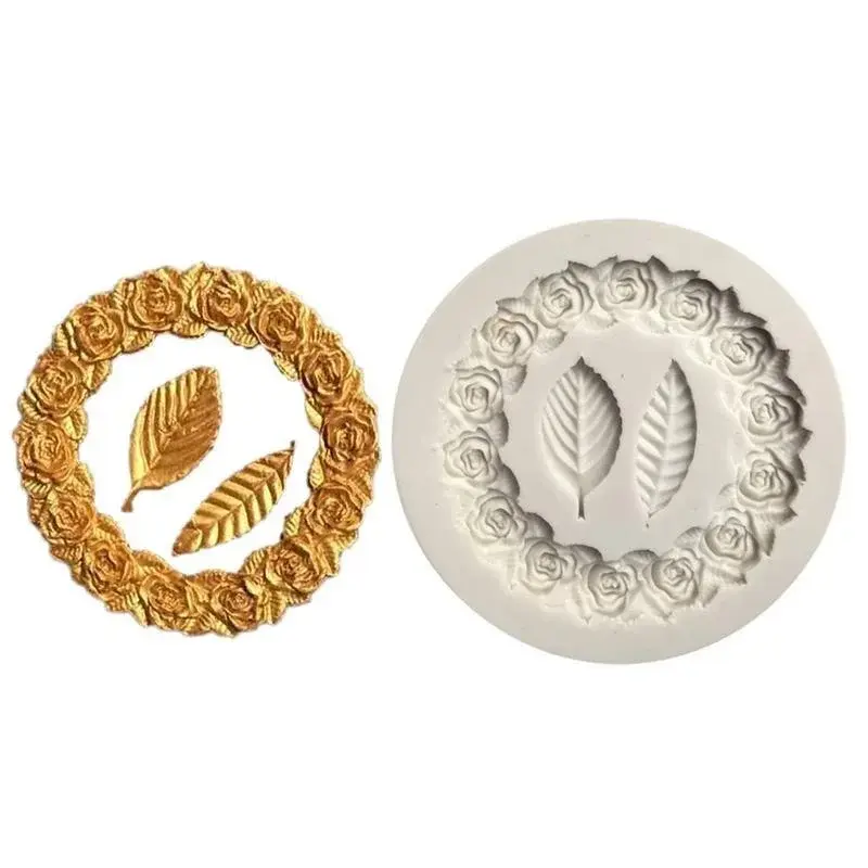 1PCS Leaf Silicone Mold Cake Decoration Accessories Chocolate Mold
