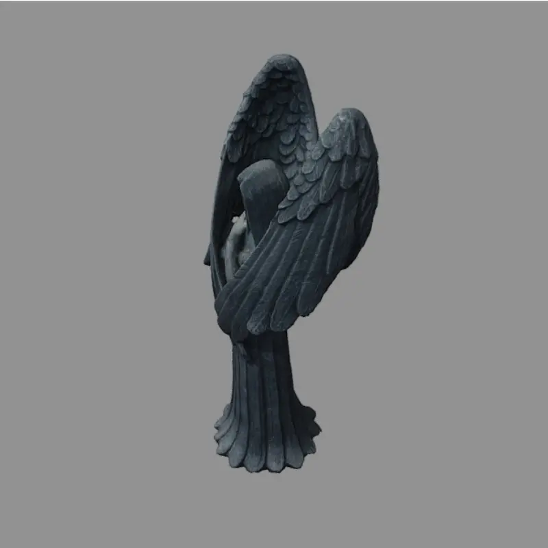 New Dark Angel Statue Figurine Crafts Garden Patio Accessories Creative Sculpture Halloween Decoration Desktop Office Rome Decor
