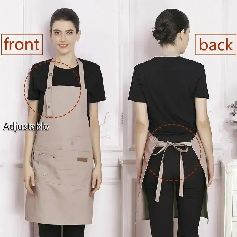 Barber Apron Bib Accessories Women Men Barbecue Tools Kitchen Household Apron Chef Waiter Coffee Shop Waiter Apron