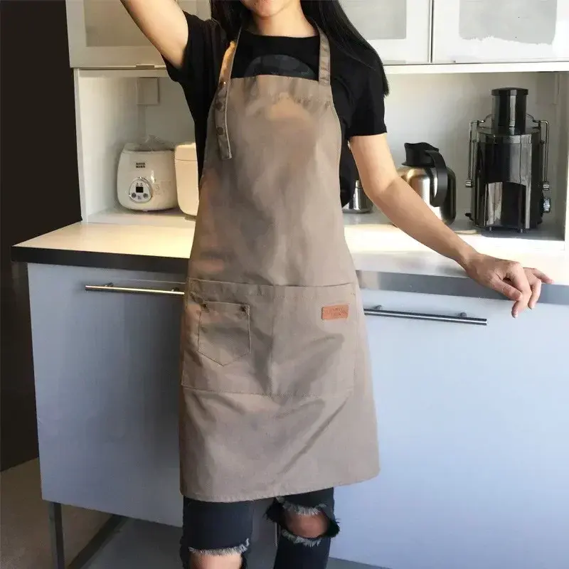 Barber Apron Bib Accessories Women Men Barbecue Tools Kitchen Household Apron Chef Waiter Coffee Shop Waiter Apron