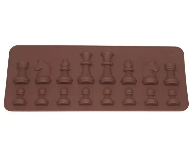 DIY Cake Mold Chess Shaped Chocolate Molds Ice Cube Mould Baking Mould Silicone Mold Cake Decorating Tools Kitchen Accessories