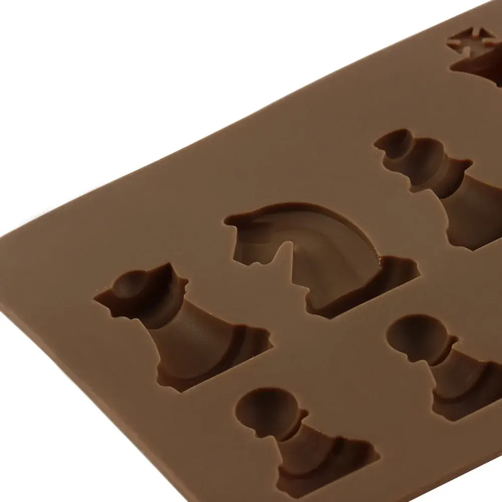 DIY Cake Mold Chess Shaped Chocolate Molds Ice Cube Mould Baking Mould Silicone Mold Cake Decorating Tools Kitchen Accessories