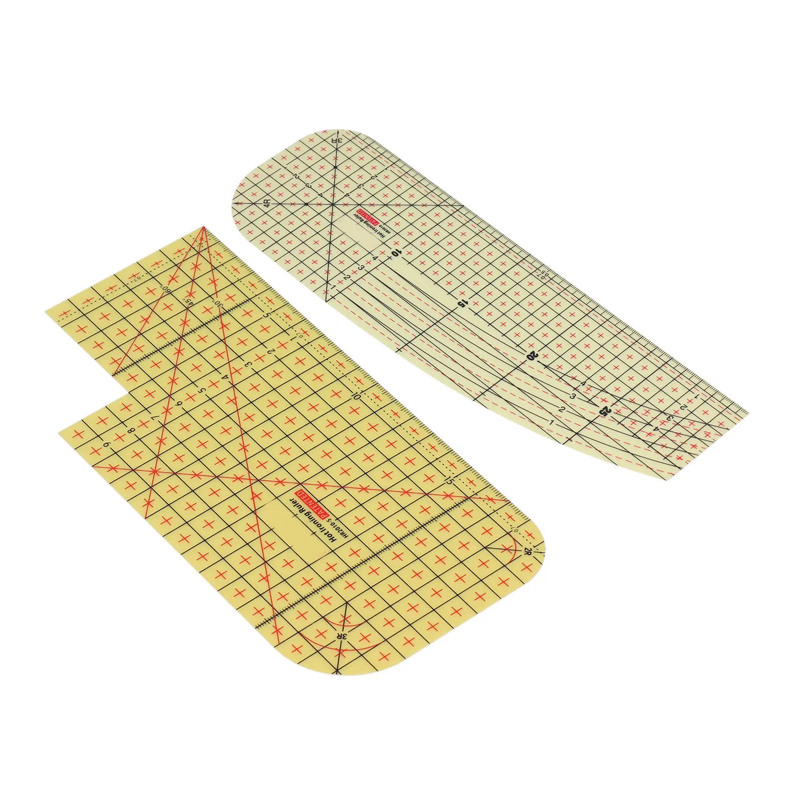 Heat Resistant Ruler Hot Hem Ruler High Temperature Resistance Hot Ironing Measuring Tool for Electric Iron Home Ironing Work