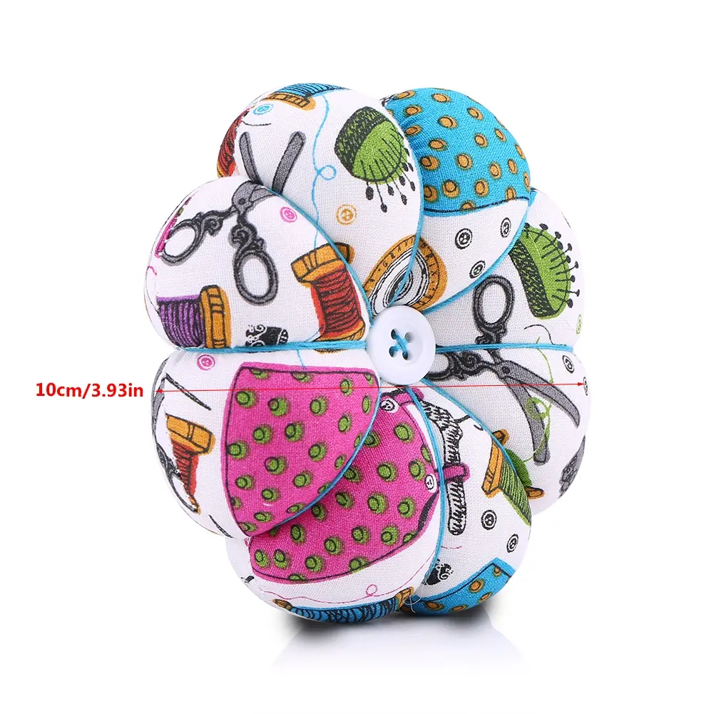 Pumpkin wrist pin cushions  Pumpkin Fabric Sewing Needles Pin Cushion with Elastic Wrist Belt Sewing Pin Cushion
