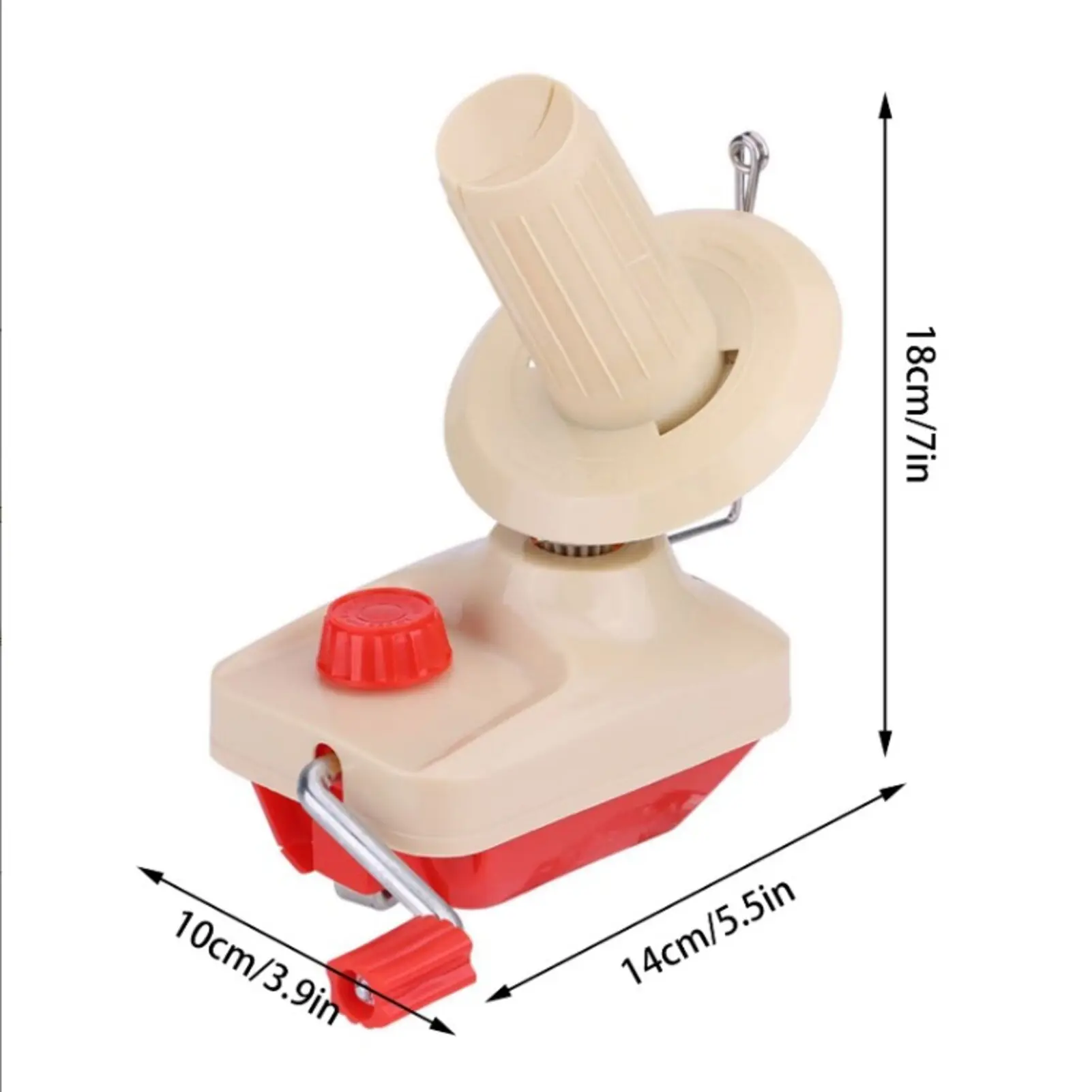 Sewing Tool Thread Ball Winder Hand Operated Knitting Roll String Yarn Fiber Wool Thread Ball Winder Holder Sewing Accessories