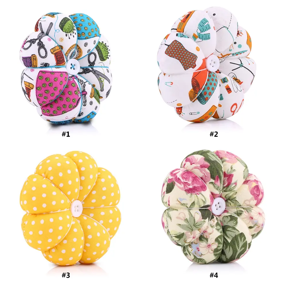 Pumpkin wrist pin cushions  Pumpkin Fabric Sewing Needles Pin Cushion with Elastic Wrist Belt Sewing Pin Cushion