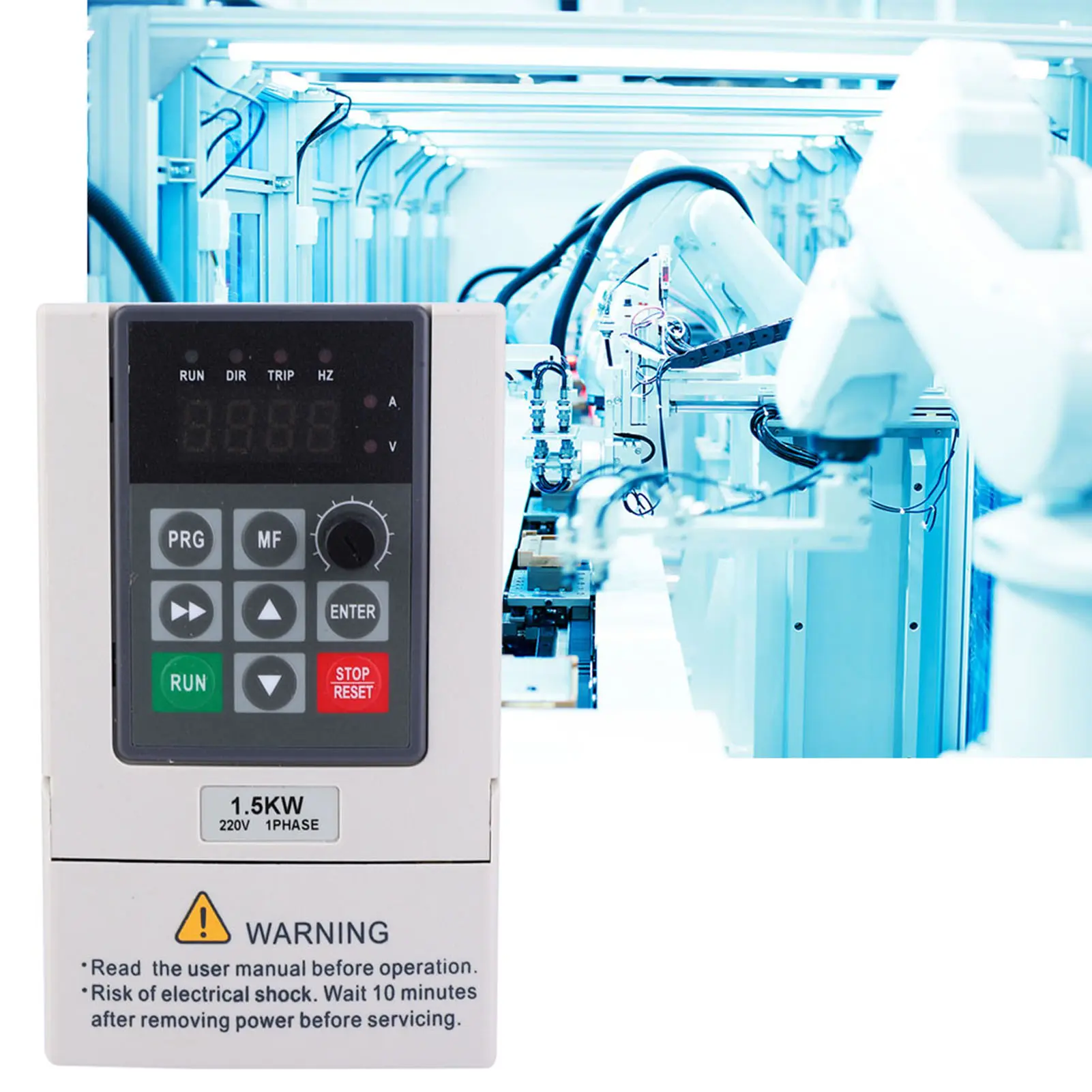 1.5KW Single Phase to 3 Phase 220V Variable Frequency Converter Inverter Frequency Converter Inverter Single Phase Inverter