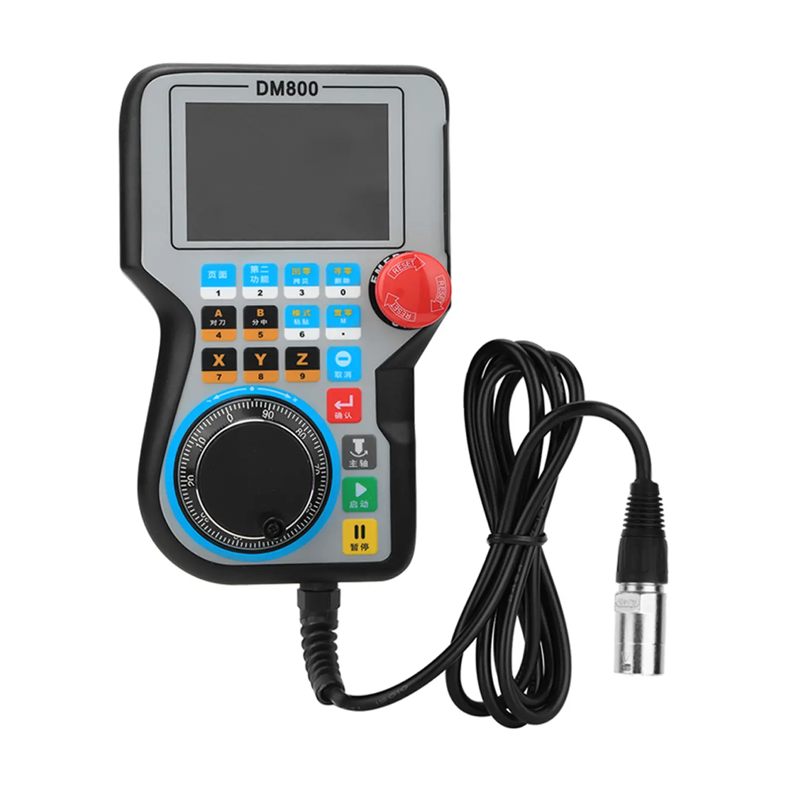 CNC Control System DM800 Handle Controller Motion Control Panel for 3-/4-/5- CNC Machine Industrial CNC Controller